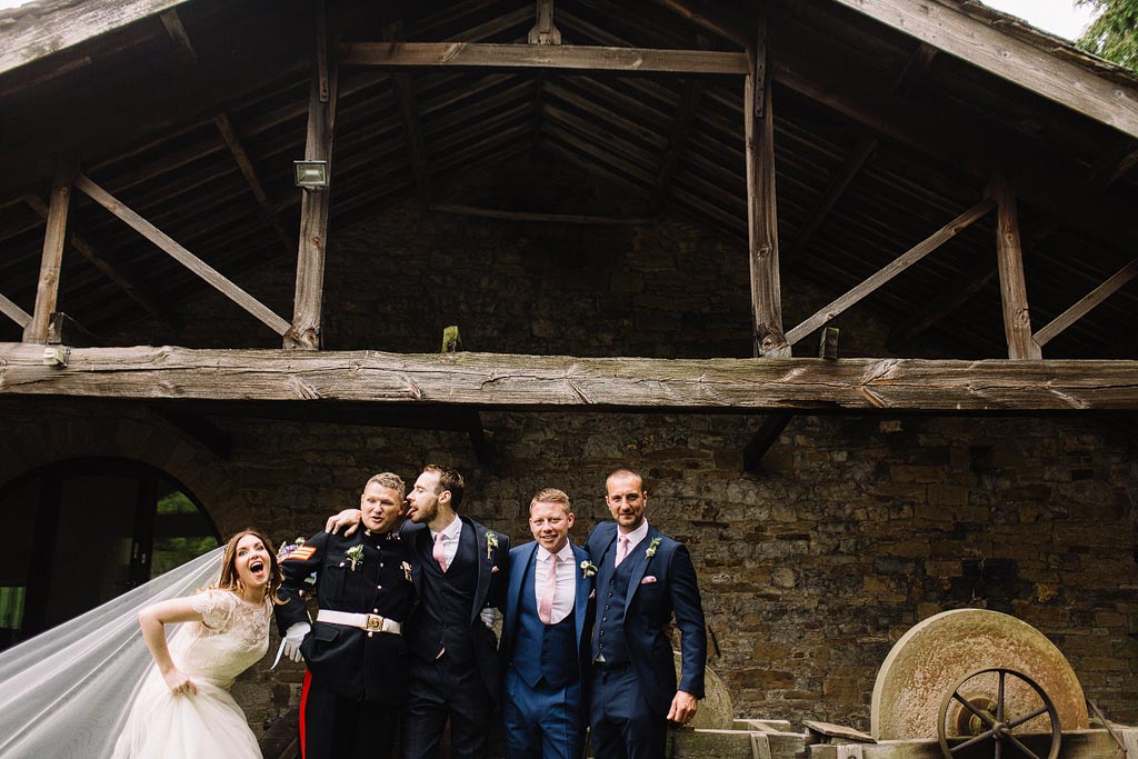 quirky north yorkshire wedding photographers