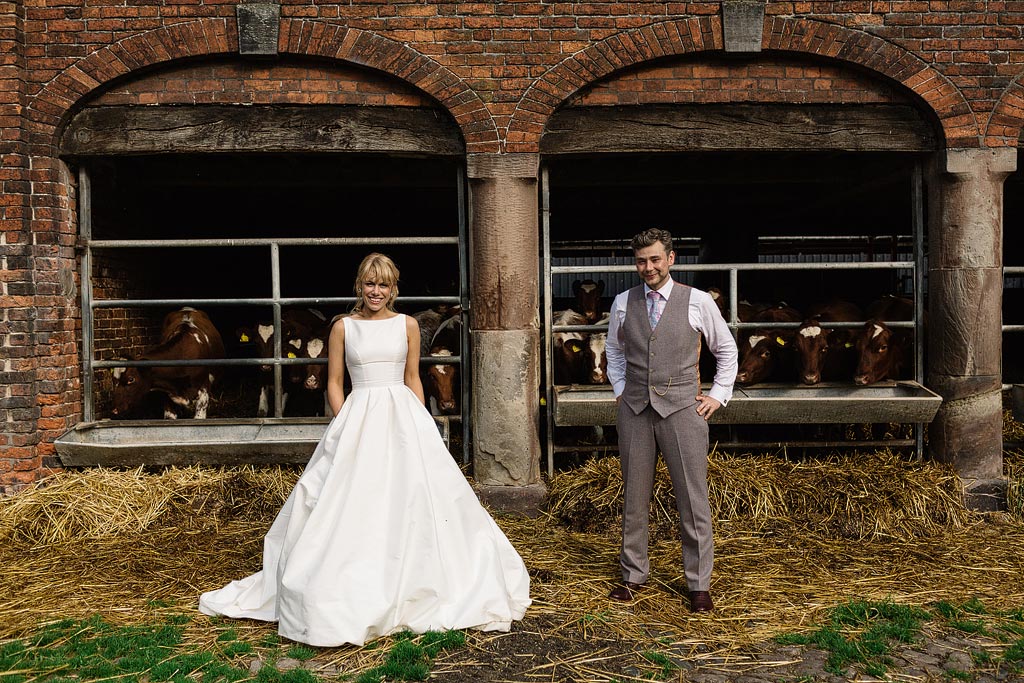 cheshire farm wedding