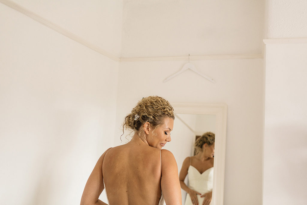 backless wedding dress in manchester