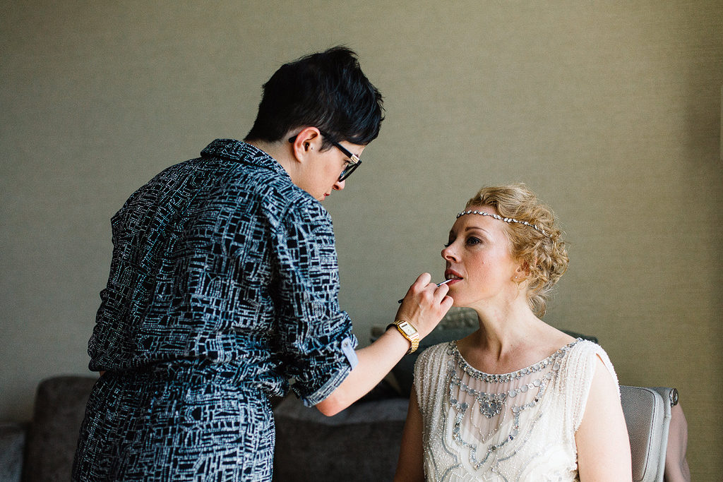 make up artists for your wedding day