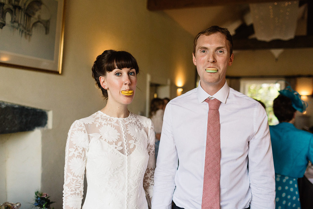 quirky and fun bride and groom pictures