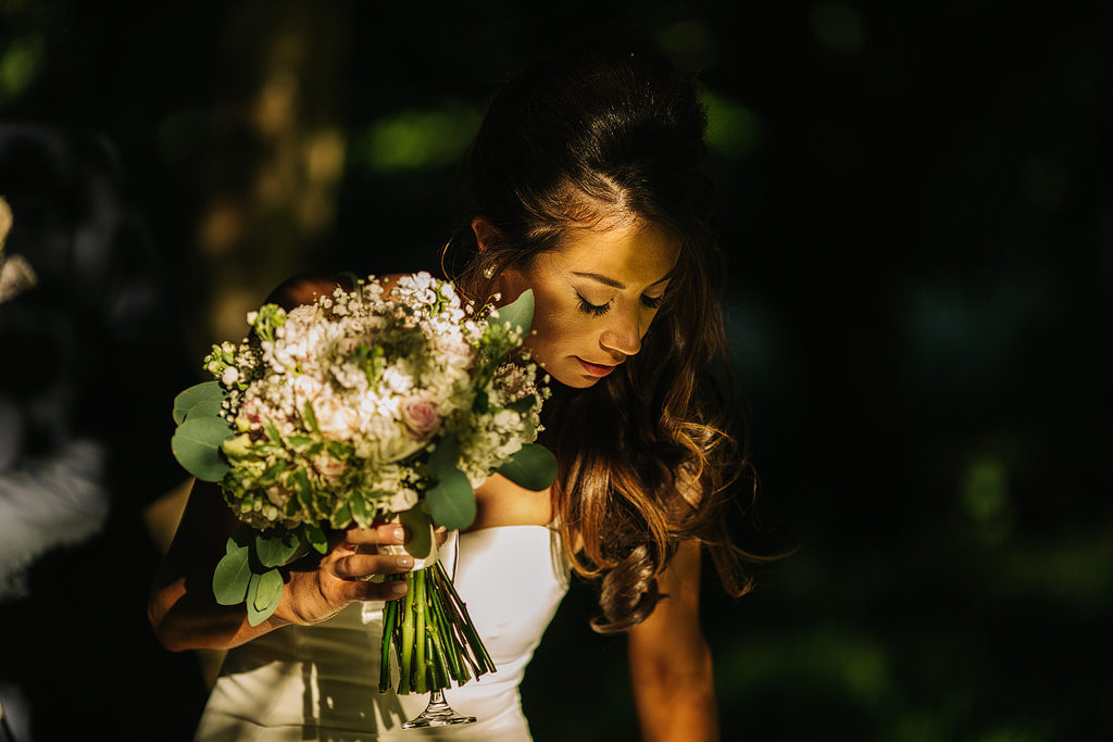 candid wedding pictures of a bride in knutsford