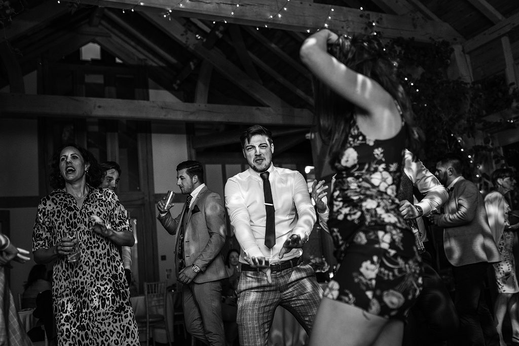 dancing at a wedding in cheshire