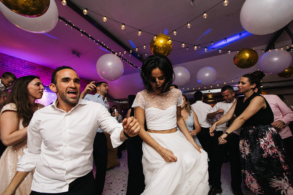 jewish wedding dancing in west yorkshire by leeds wedding photographers