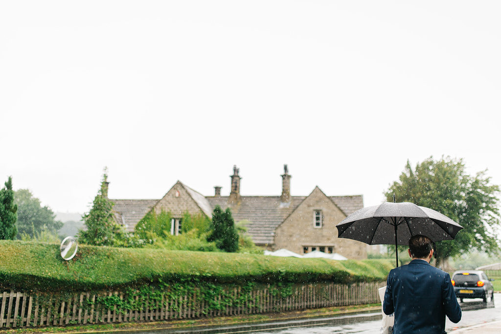 rain on your wedding day in north yorkshire