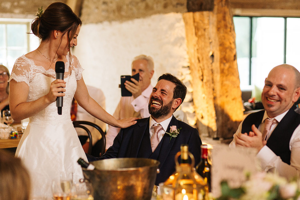 bride speeches at a wedding