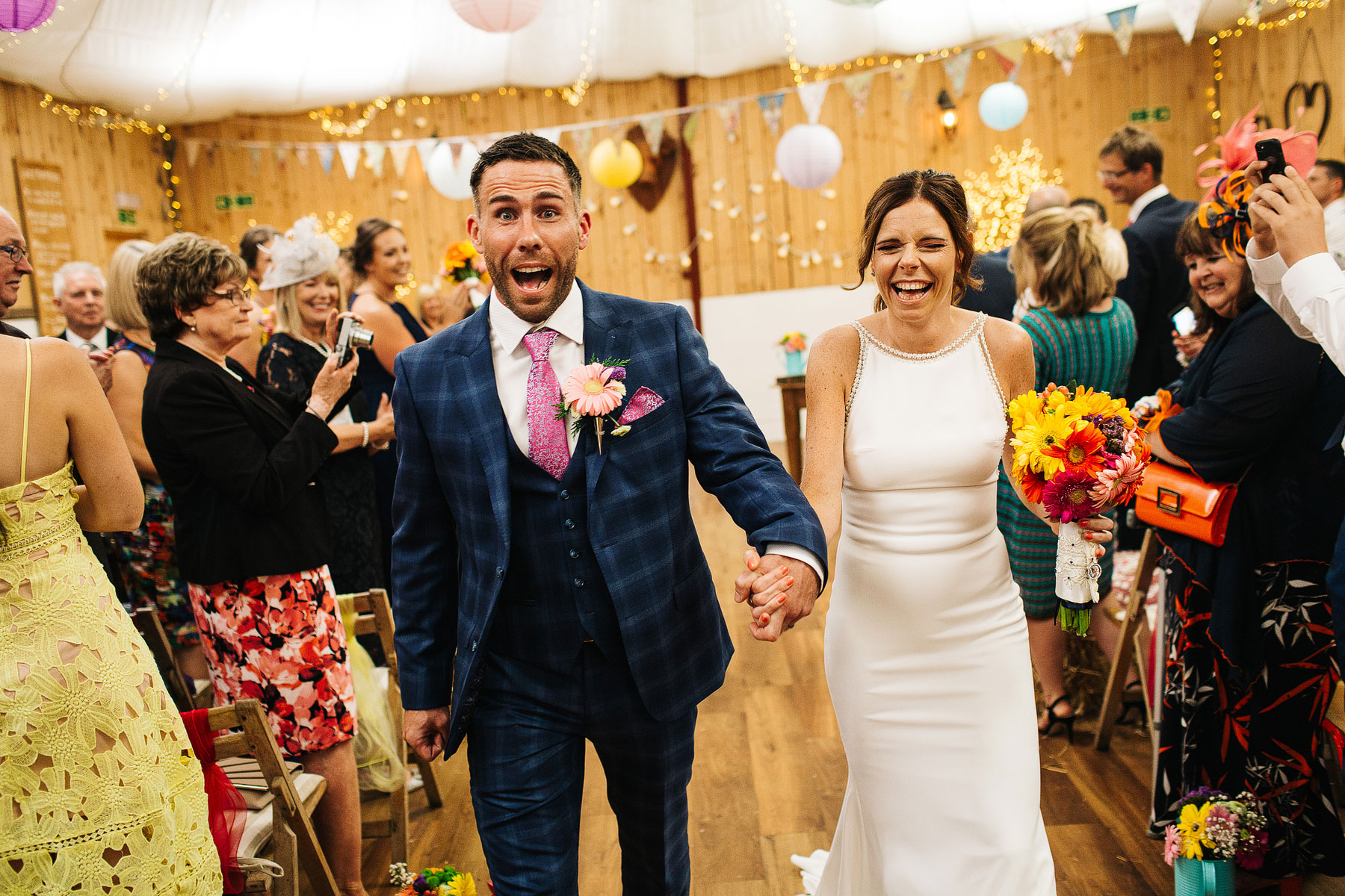 quirky farm wedding near manchester