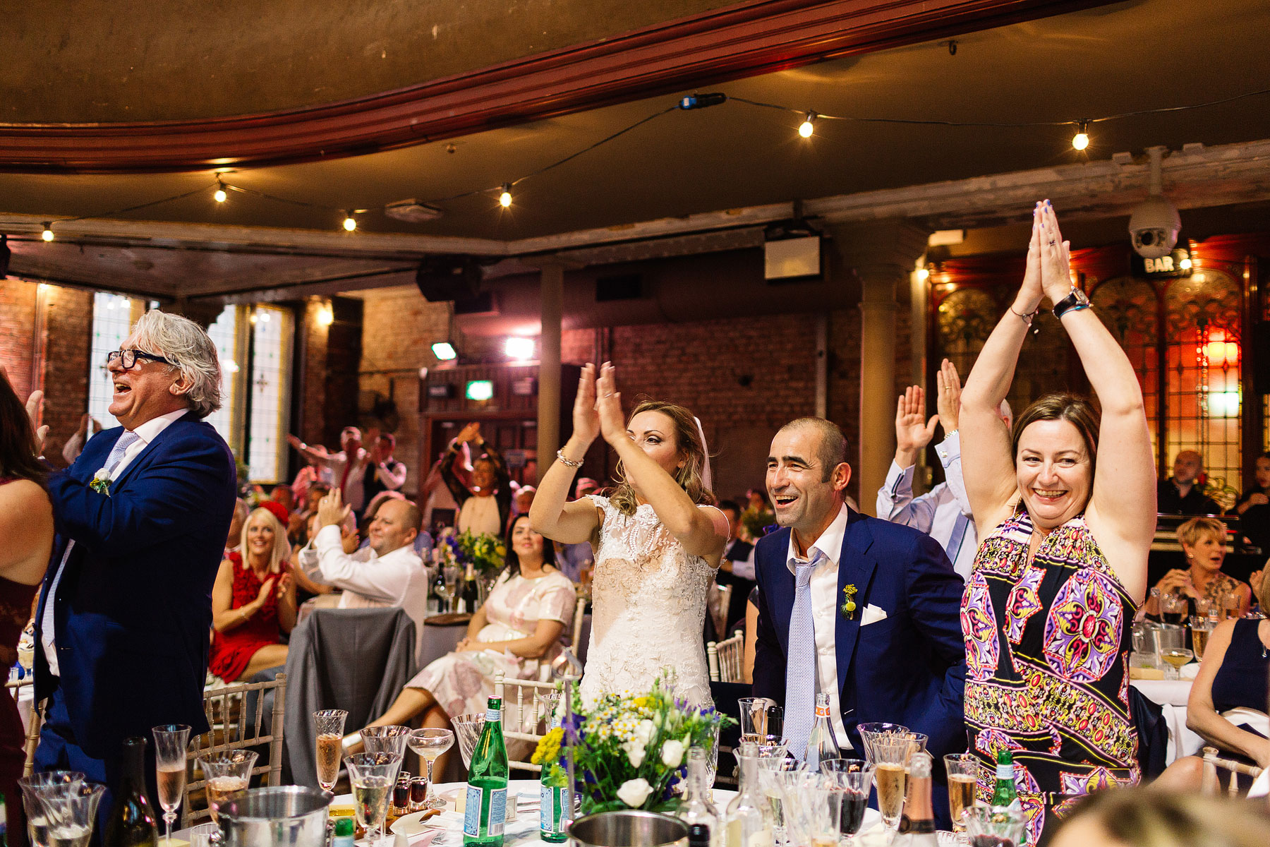 manchester wedding with a fun vibe at albert hall