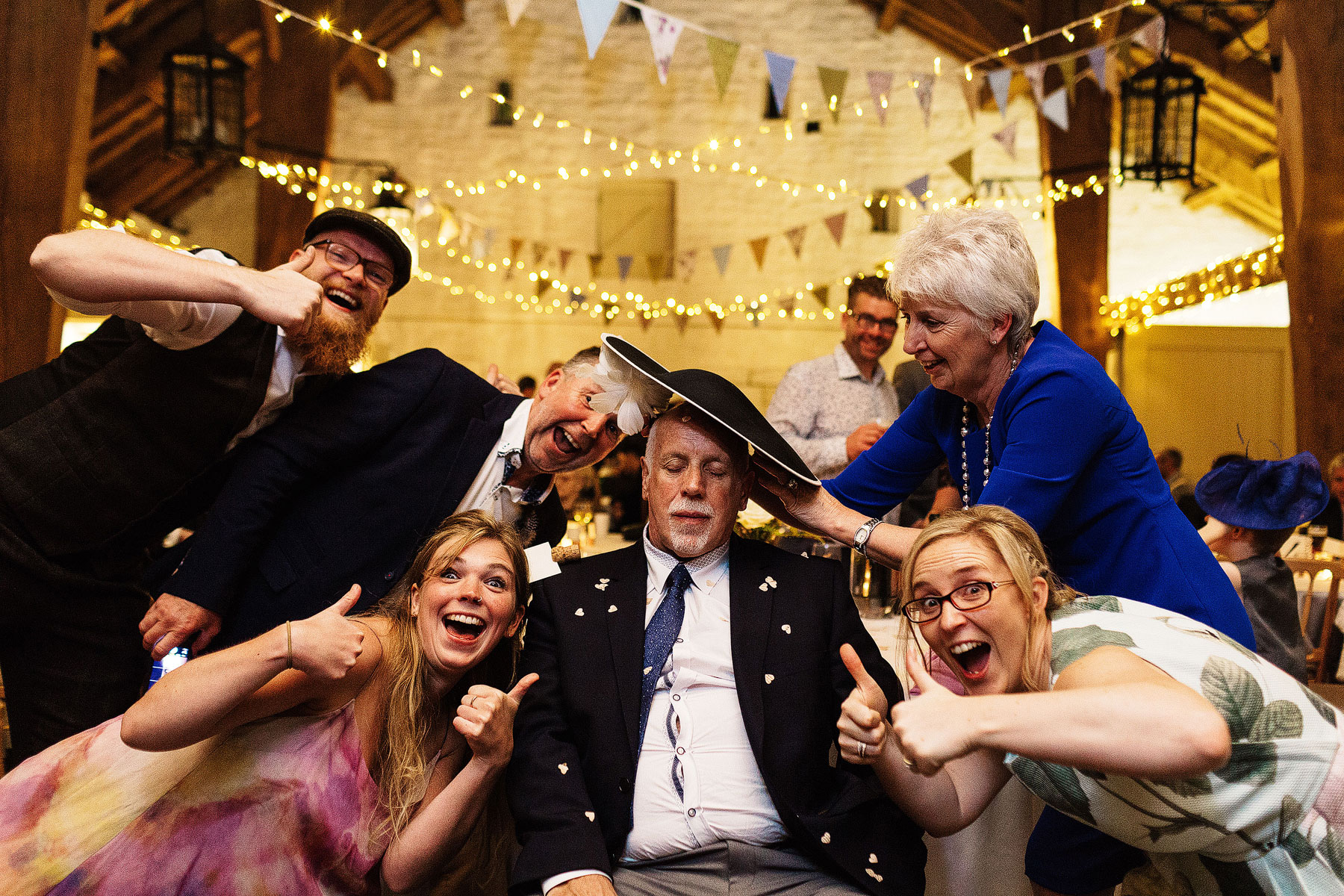 fun and games at a wedding at east riddlesden hall