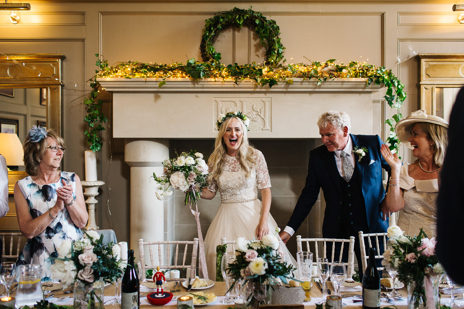 Abigayle and Sean's beautiful early Summer North Yorkshire wedding at Ellingham Hall.