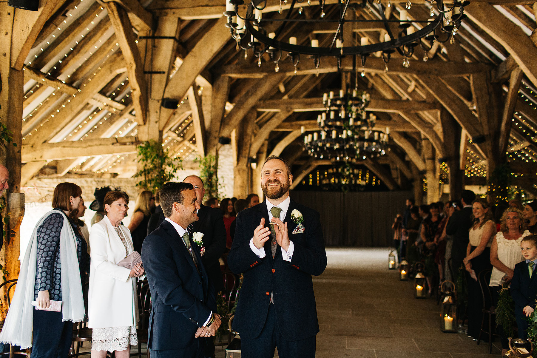 Getting married in the Tithe Barn at Bolton Abbey