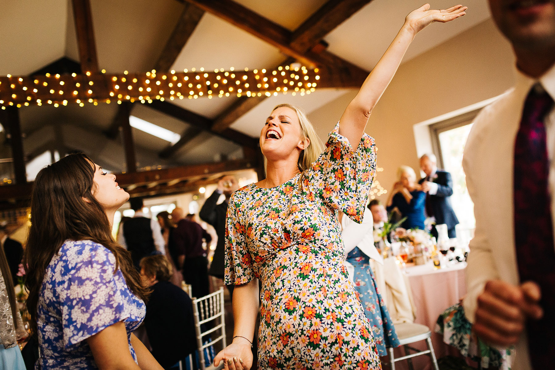dancing at yorkshire wedding barn