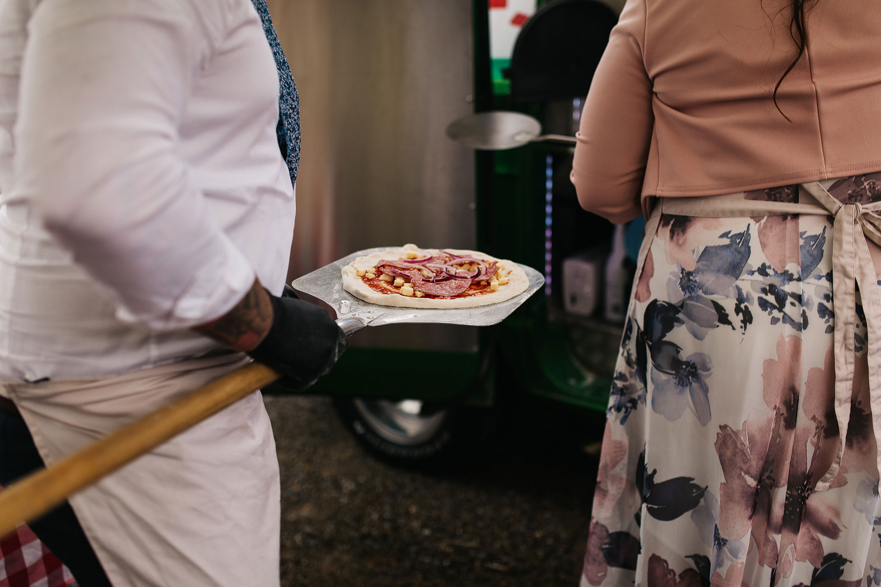 street food pizza in yorkshire