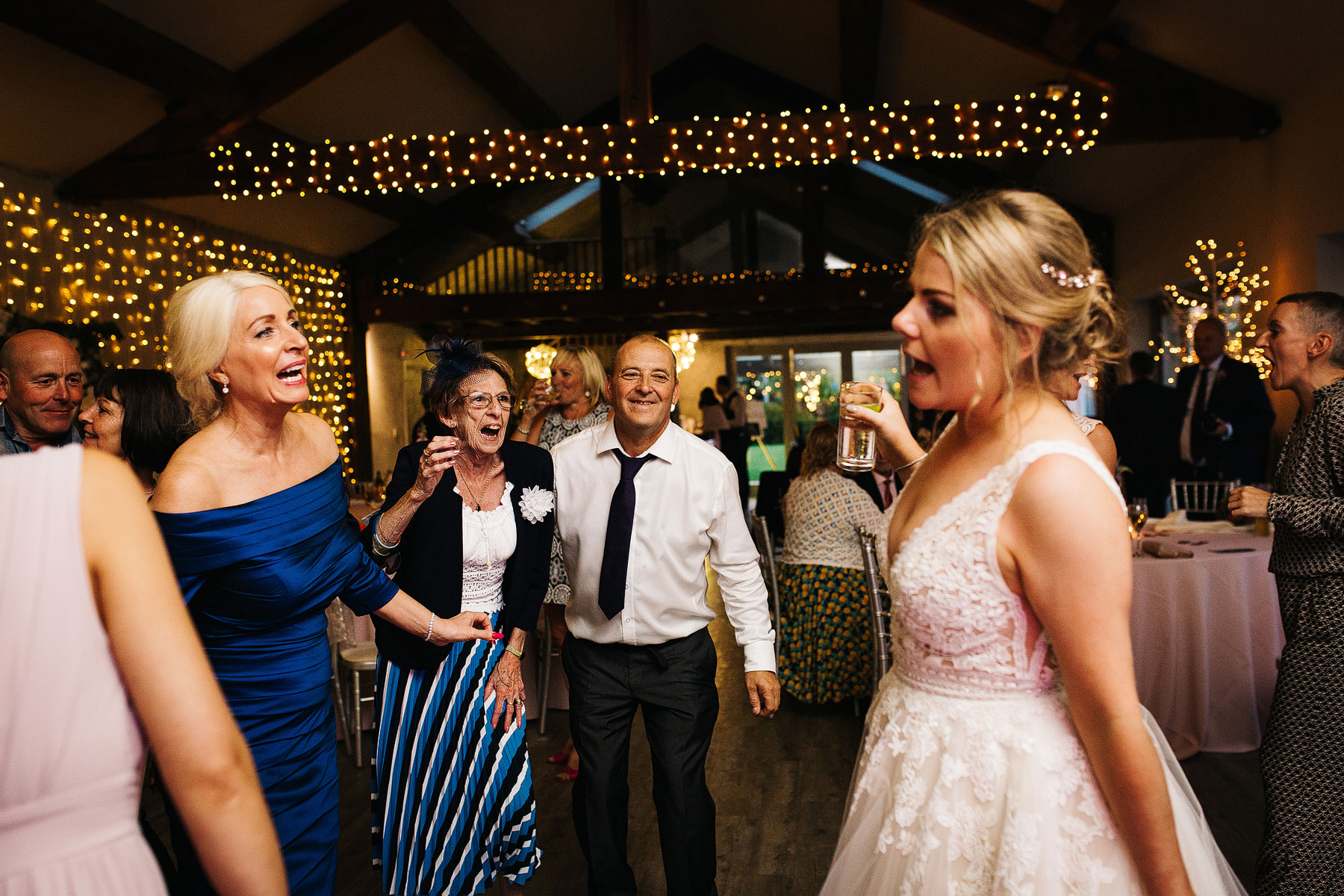 dancing at yorkshire wedding barn