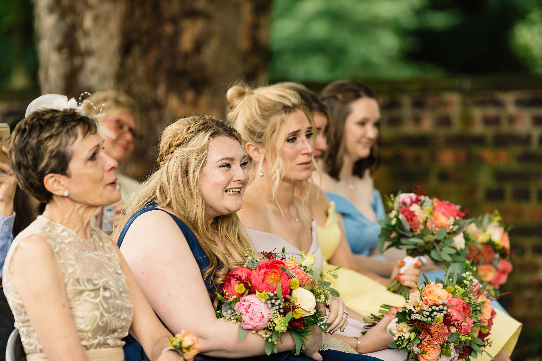 colourful bridal bouquets in leeds