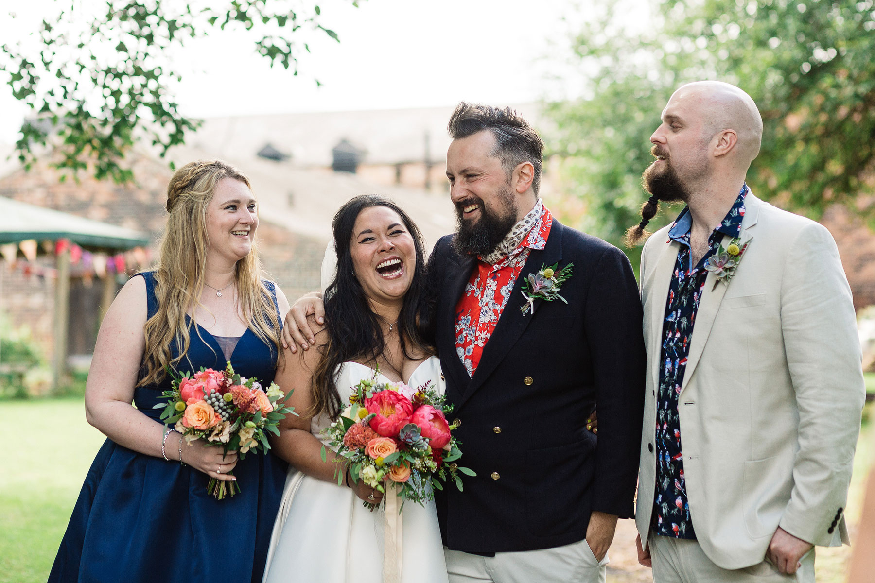 casual and natural leeds wedding photography