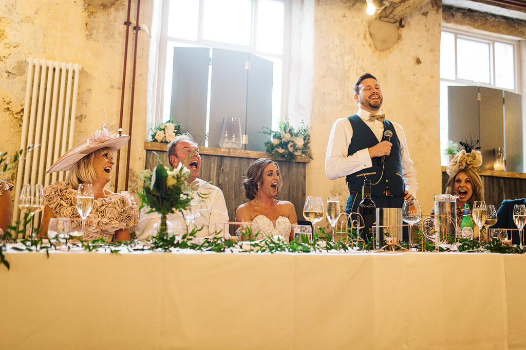 funny wedding speeches at holmes mills