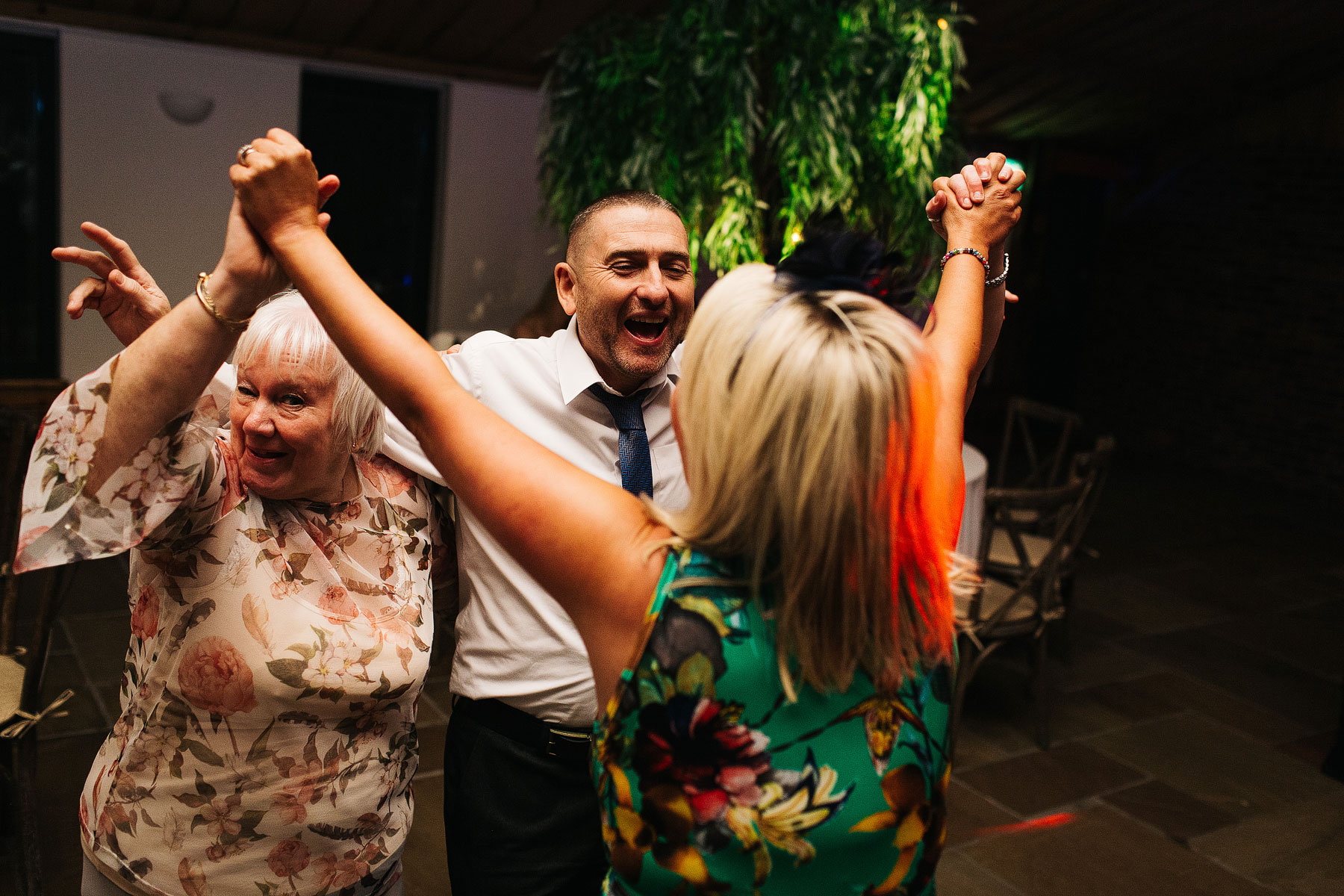 dancing at a wedding in the north west