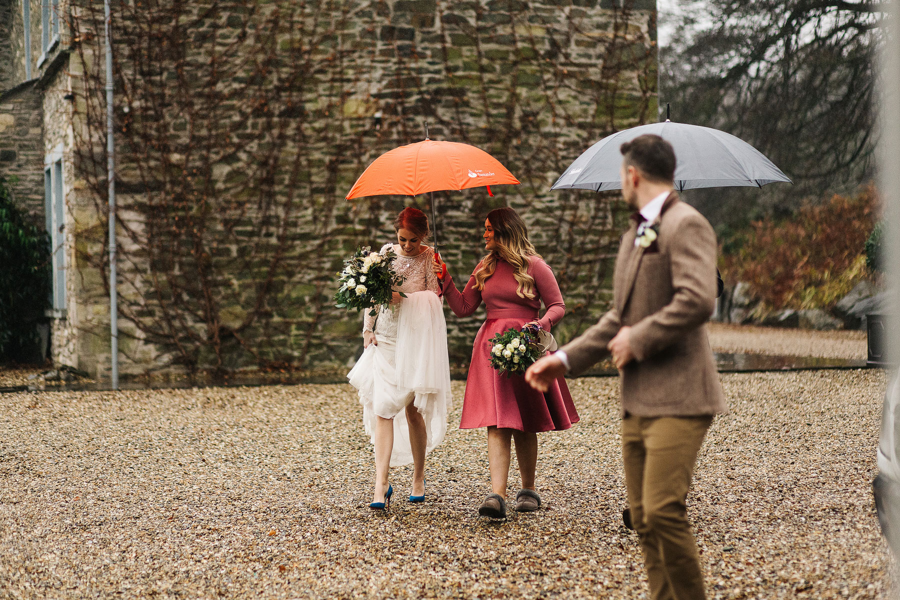 quirky wedding photography in the lakes