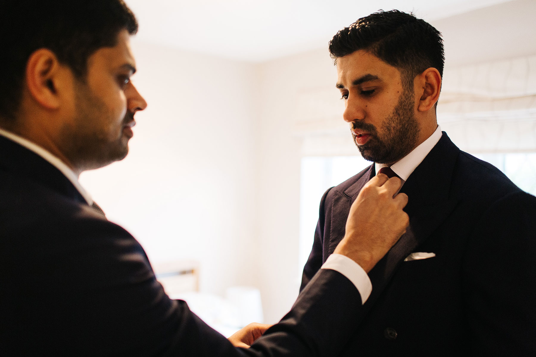pakistani groom getting ready for his liverpool wedding