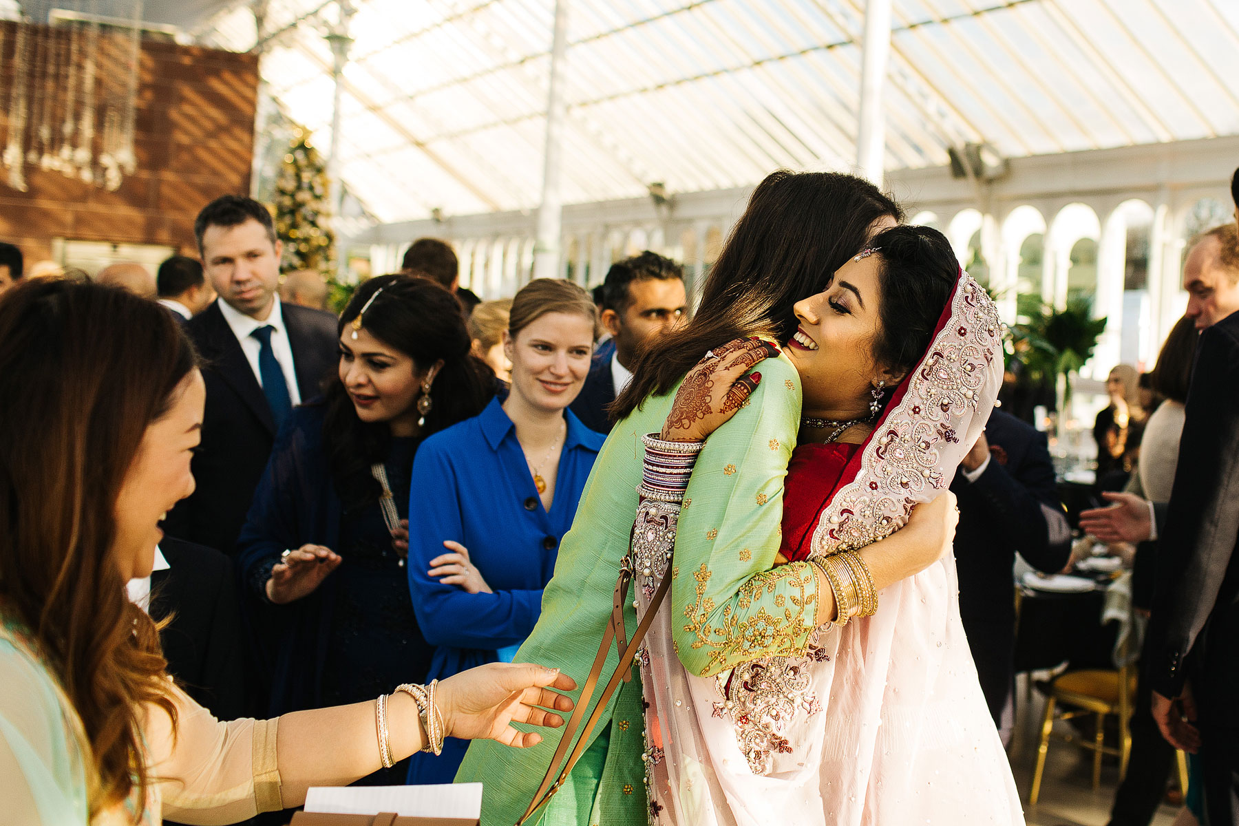 happy muslim bride just married in liverpool
