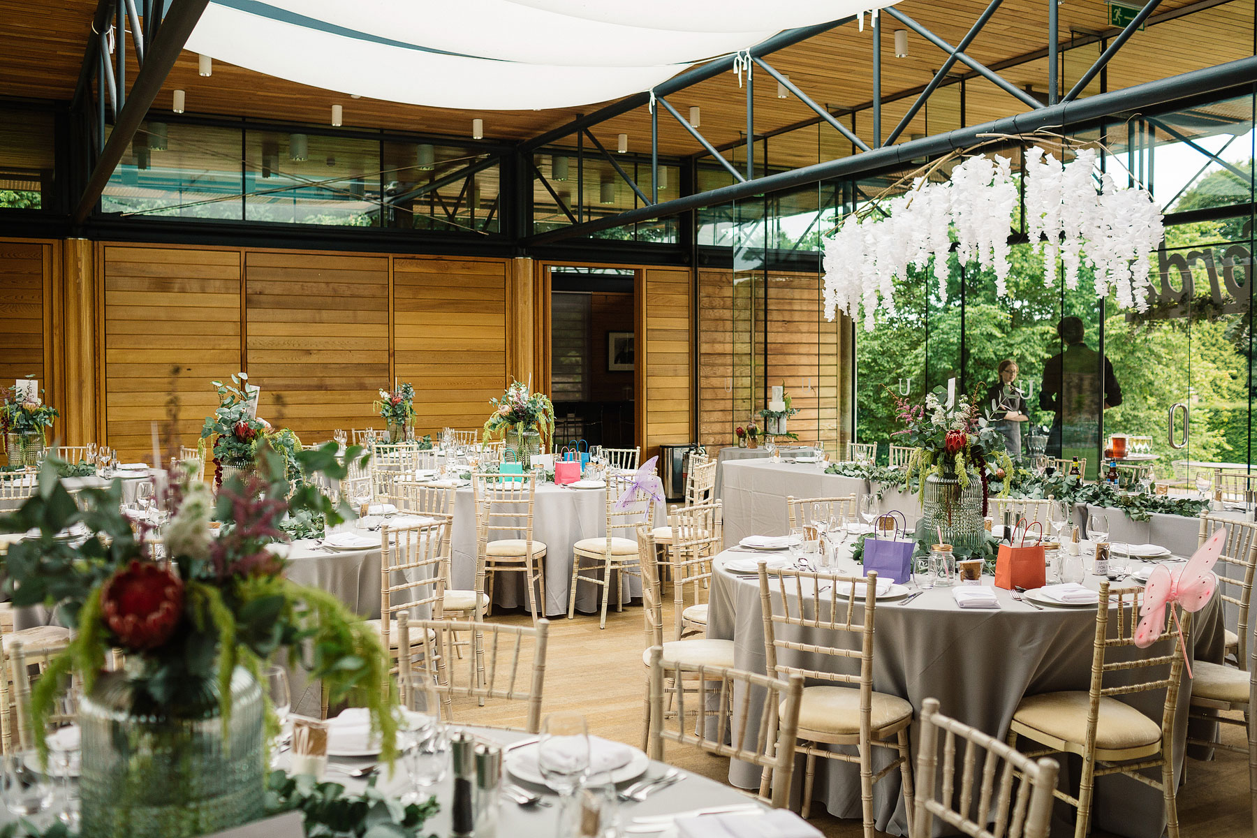 utopia at brooughton hall dressed for an informal wedding photos