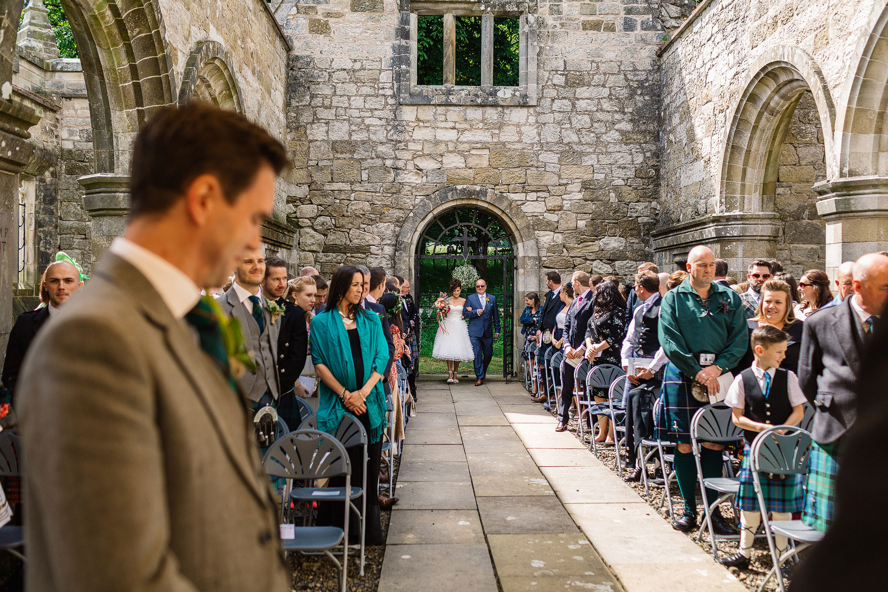 humanist wedding outdoor ceremony