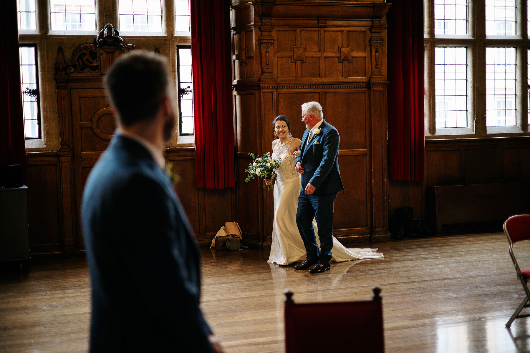 covid wedding at oxford town hall
