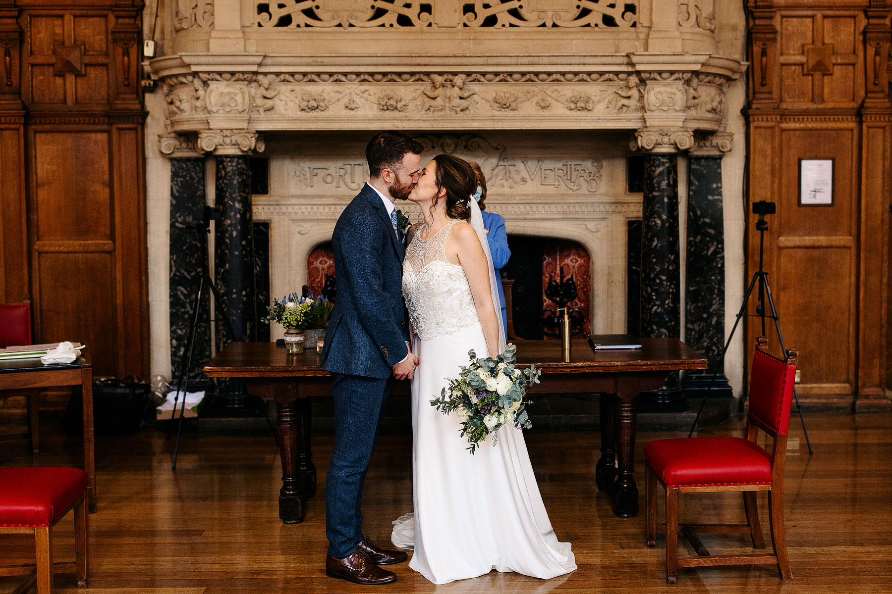 just married at oxford town hall
