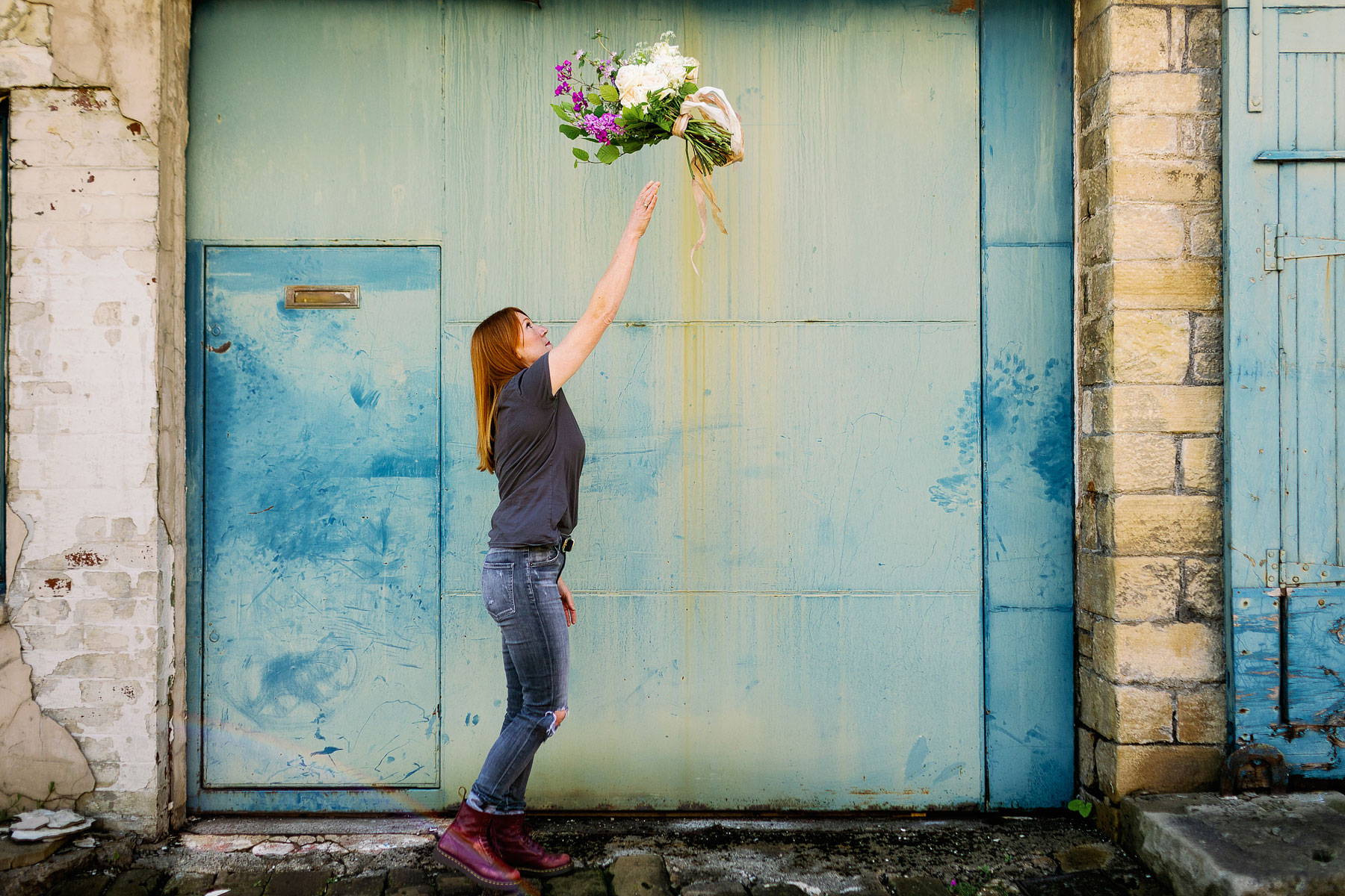 brand photography for a wedding florist