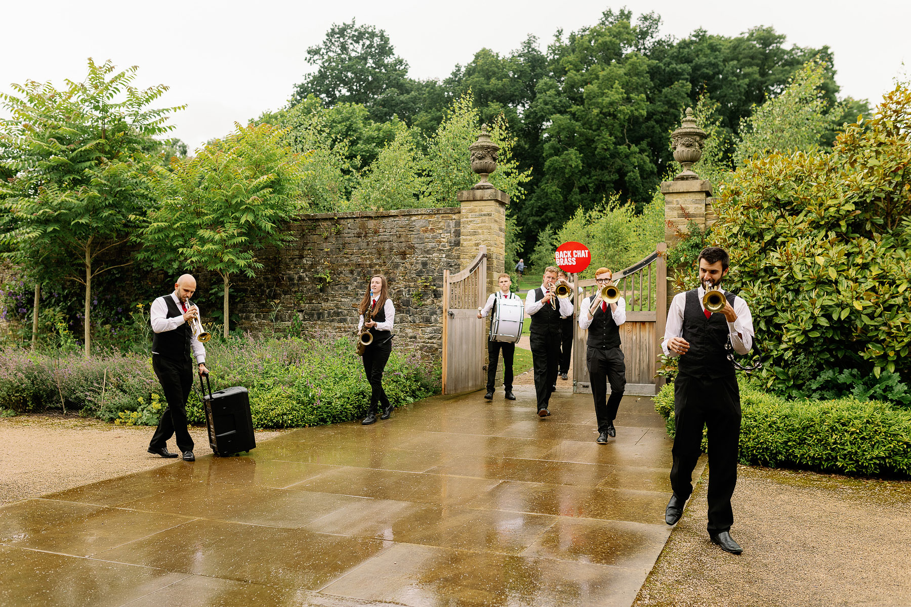 wedding brass band yorkshire