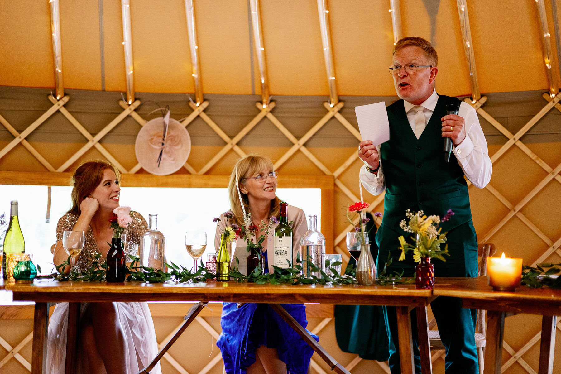 fun wedding speeches at thorpe gardens