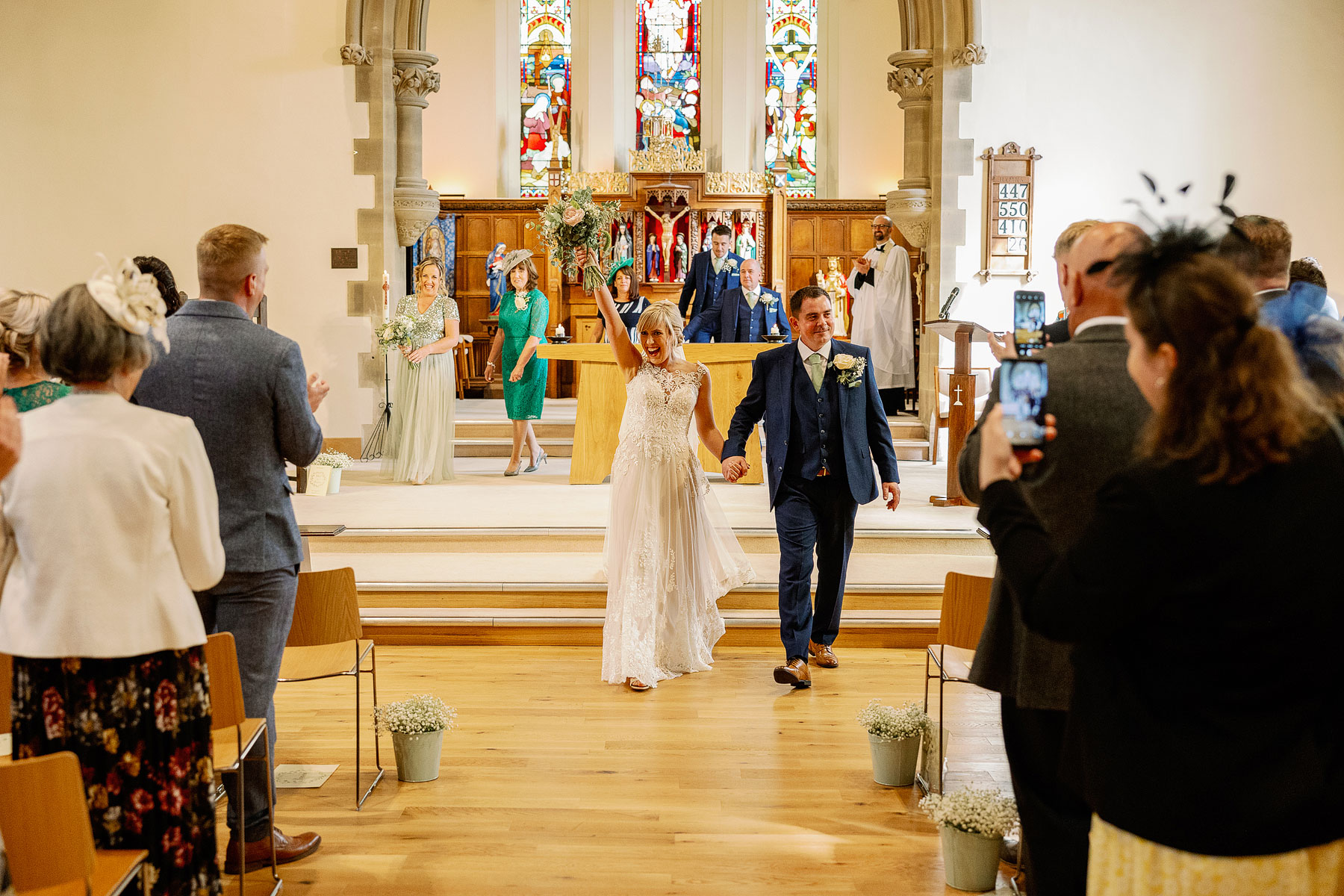 church wedding in west yorkshire