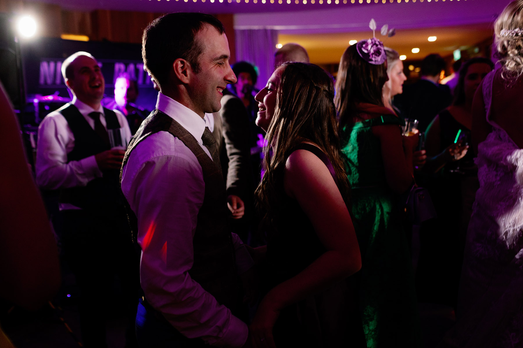 Pictures of Dancing at The Out barn Wedding venue in Lancashire 