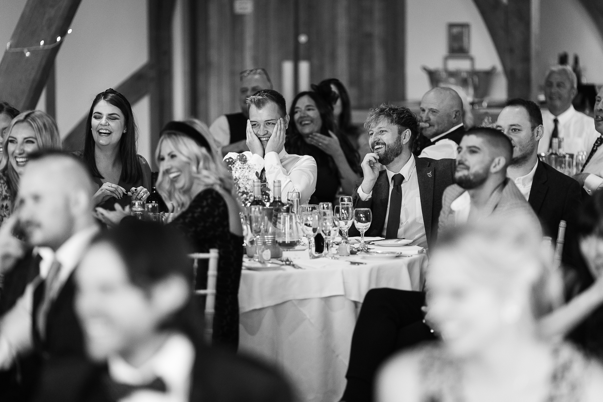 Funny reactions at Wedding Speeches 
