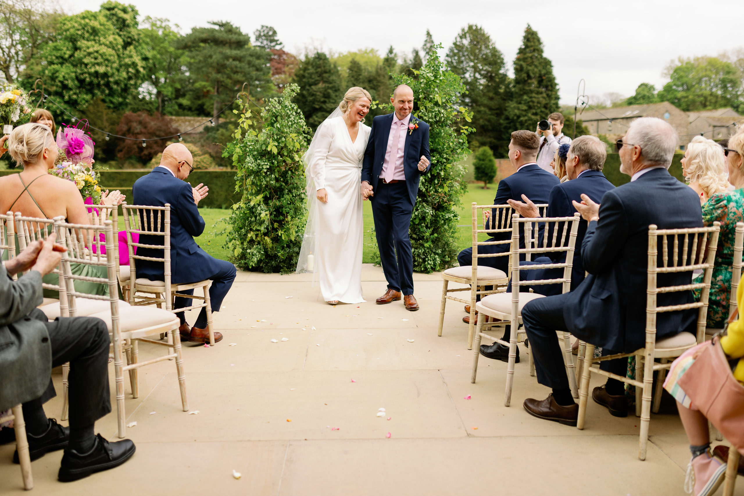 Just married at Utopia Broughton Hall
