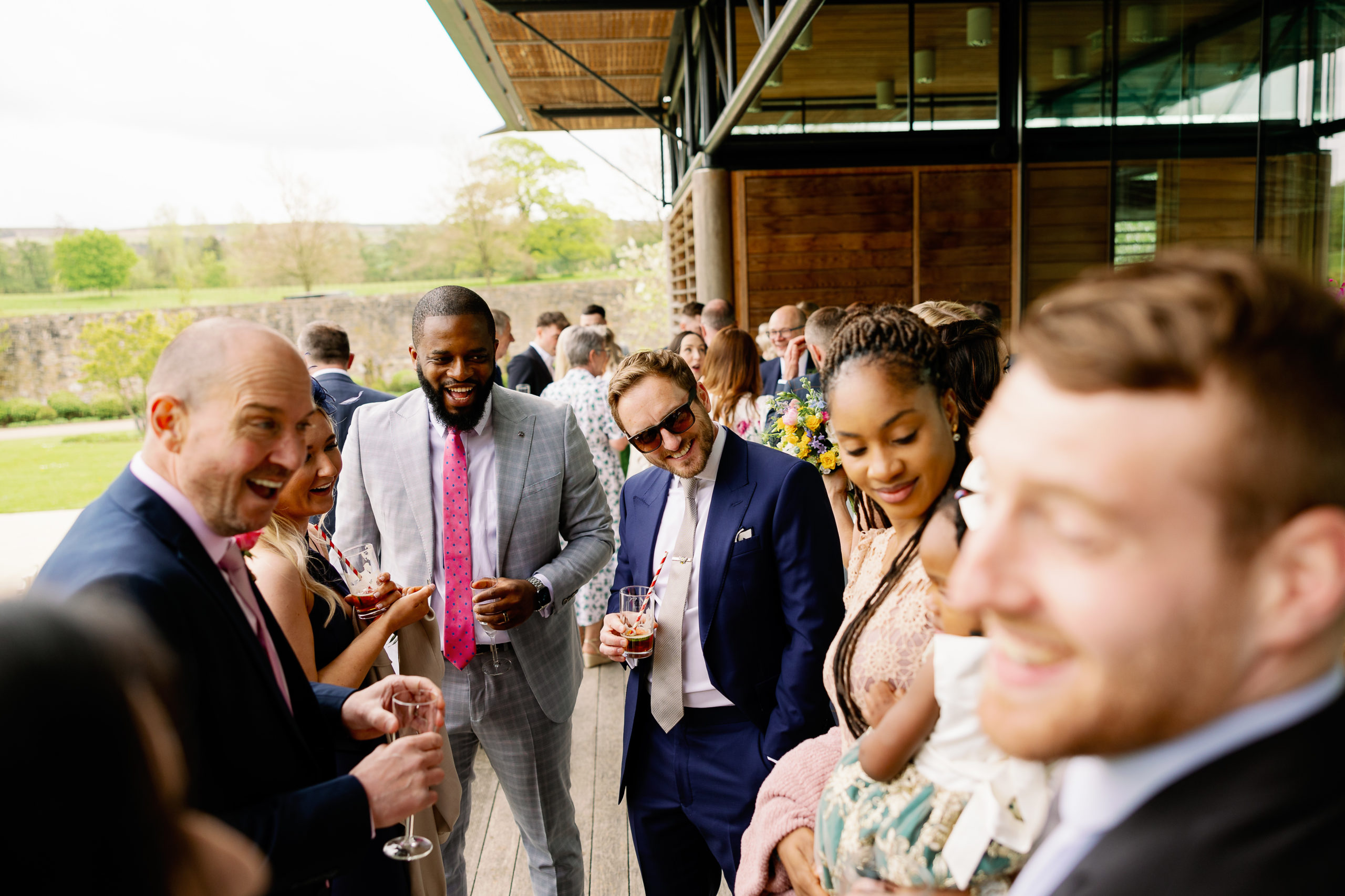 Candid Wedding Pitures at Broughton Hall