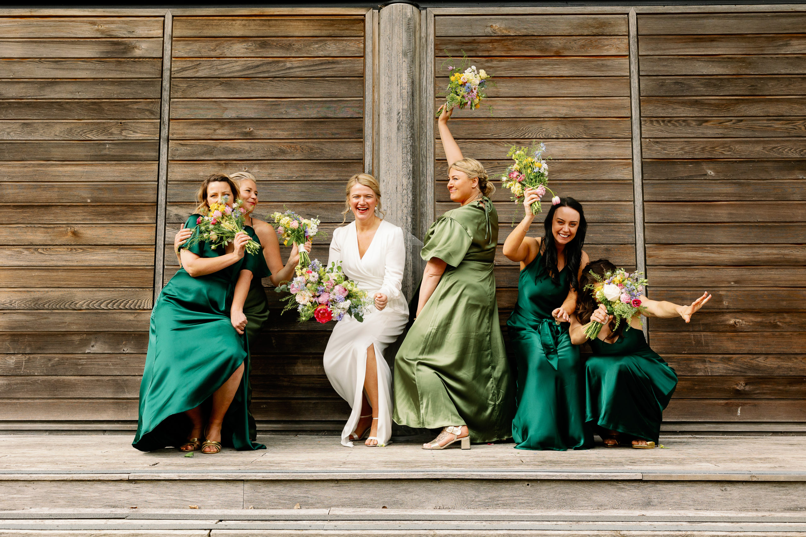 Fun bridal party pictures