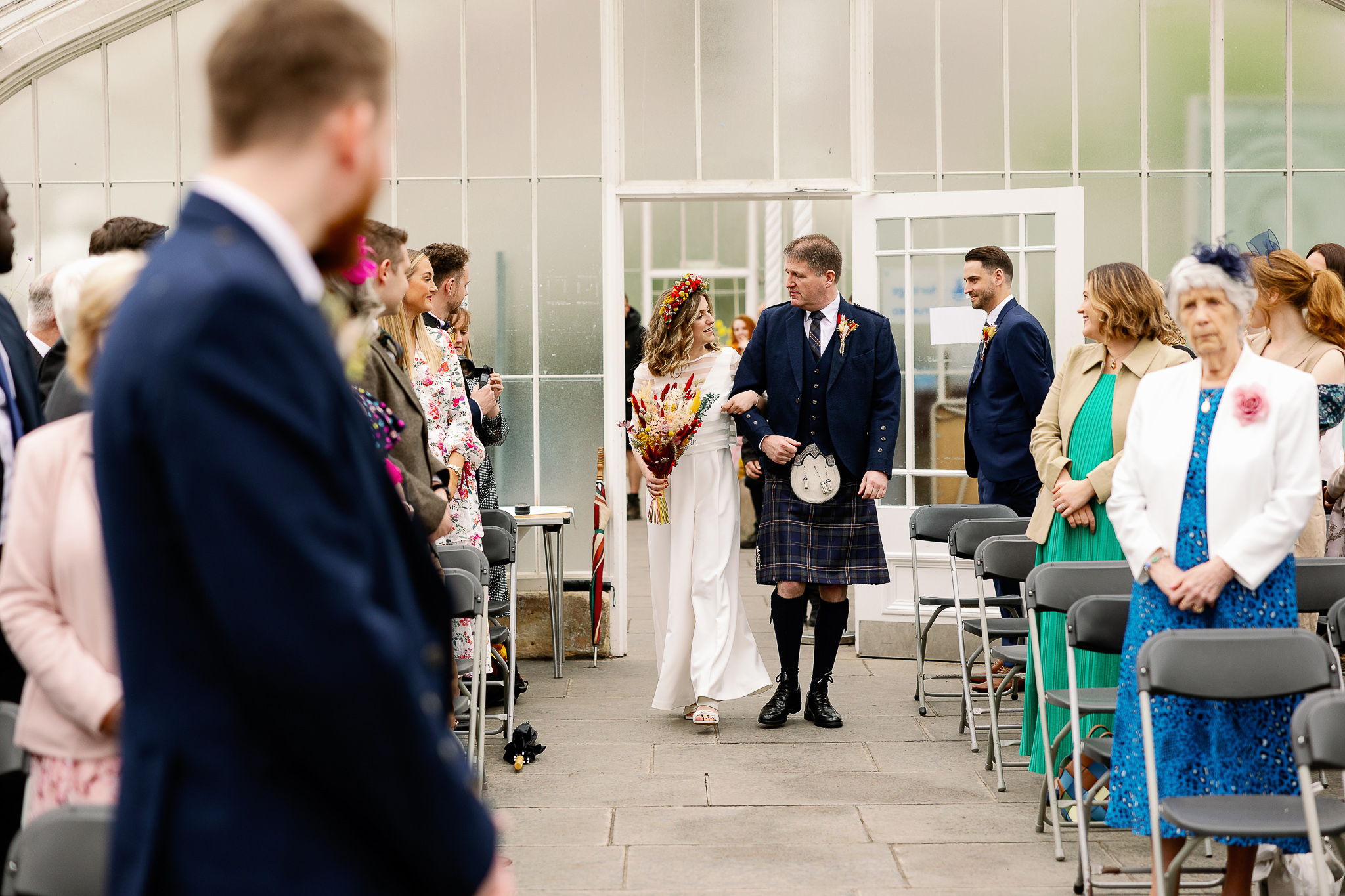 Getting married at Kibble Palace in Glasgow 
