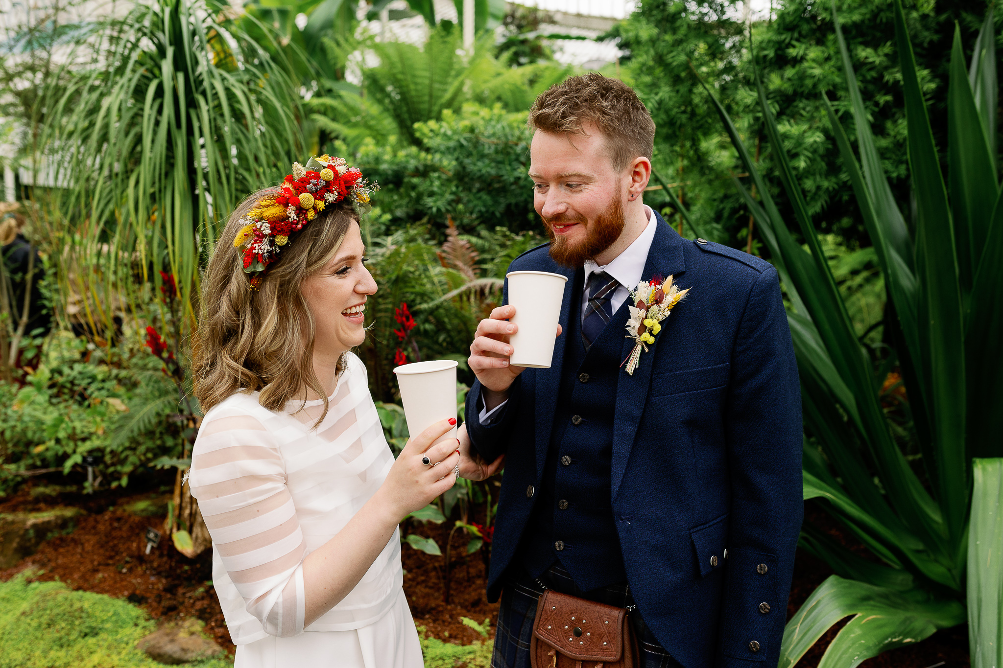 Happy and colourful Wedding Photography in Glasgow