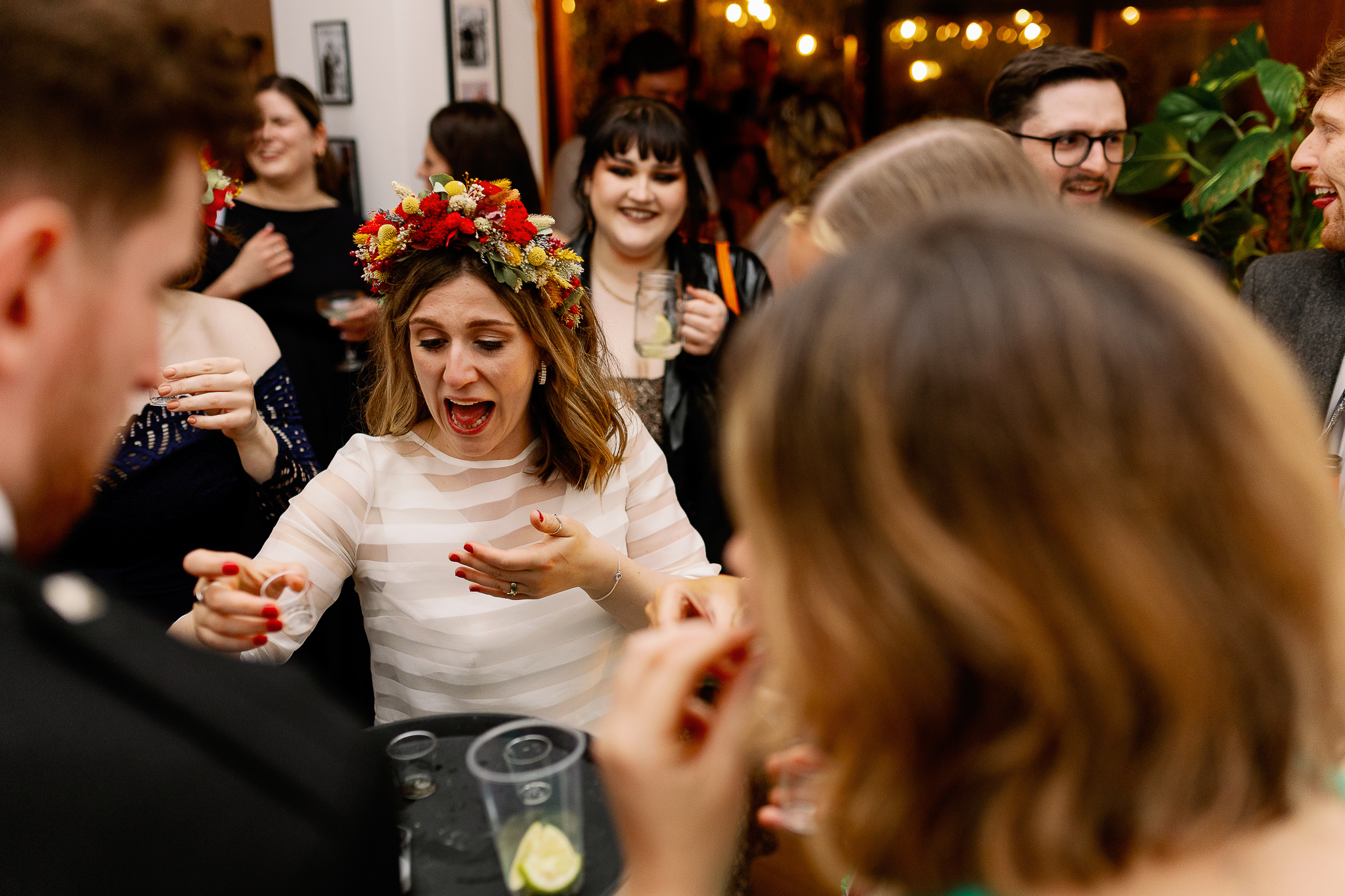 Gemma + Gav’s Spanish meets Celtic Wedding at Glasgow Botanical Gardens followed by a Spanish Feast at Studio 93 in Glasgow’s West End