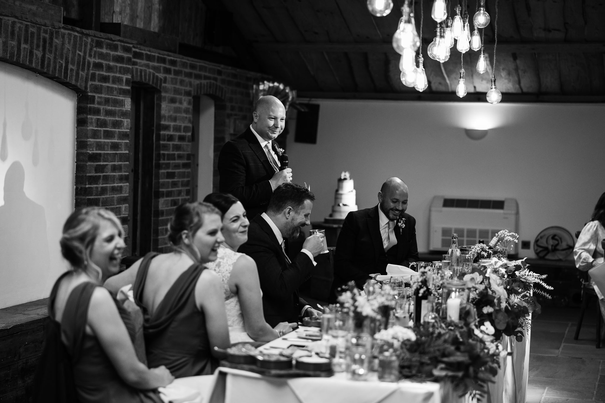 Speeches at a wedding