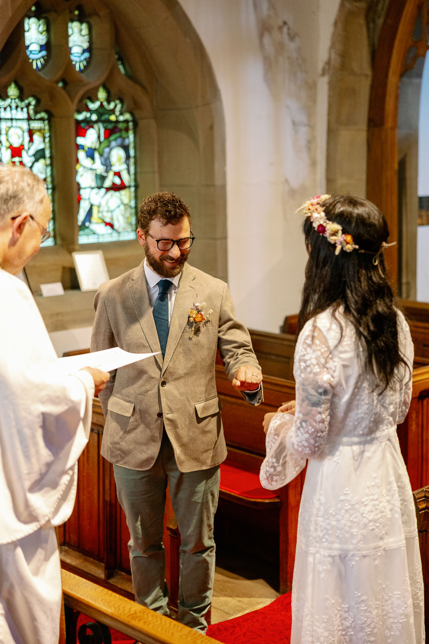 Intimate Wedding Ceremony Haworth Wedding
