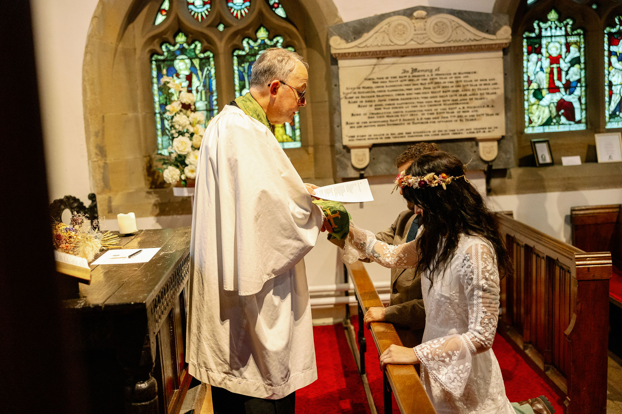 Getting married at Haworth Church 