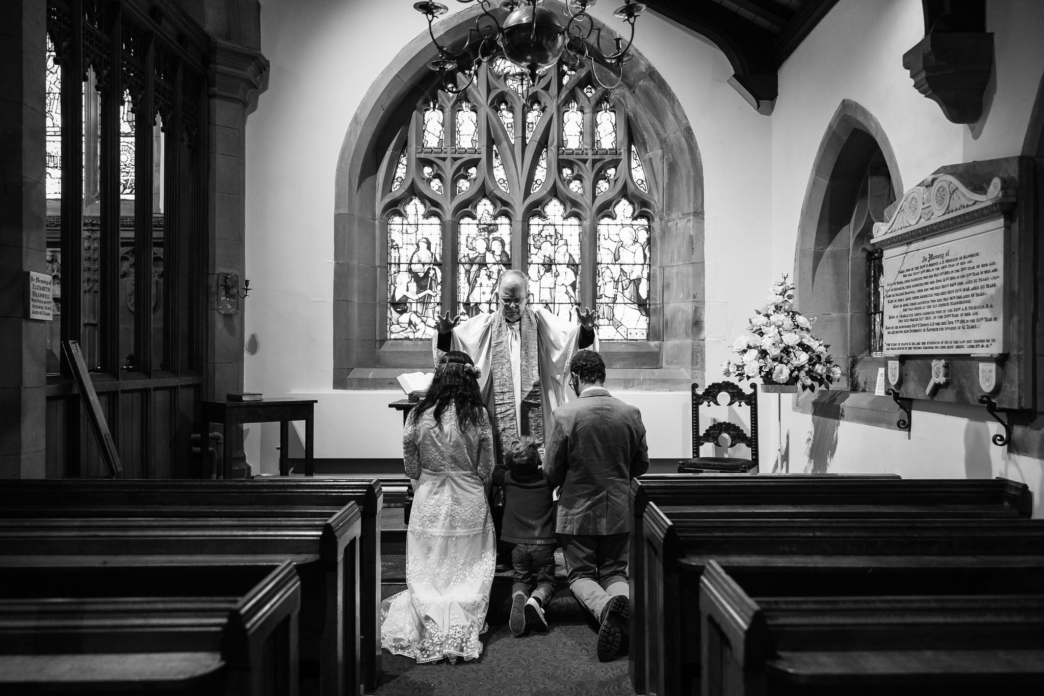 Haworth Church Wedding blessing